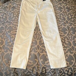 Vince size 30 ivory cotton/polyester pants